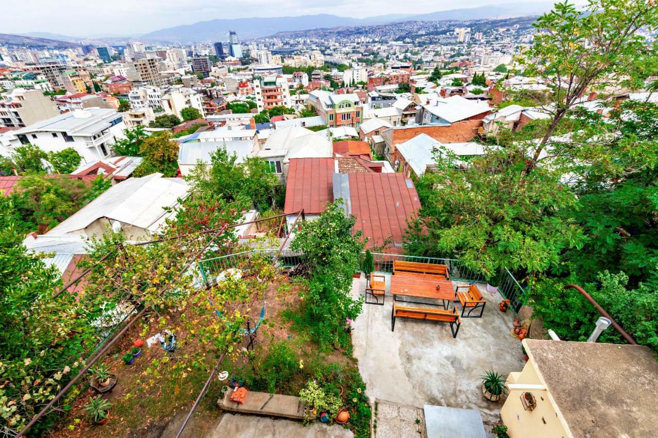 Panorama Stairway Hotel Tiflis Exterior foto