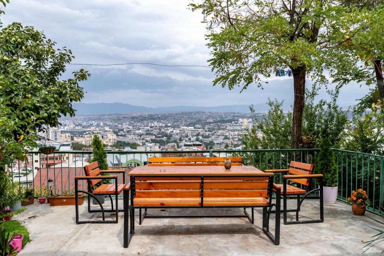 Panorama Stairway Hotel Tiflis Exterior foto