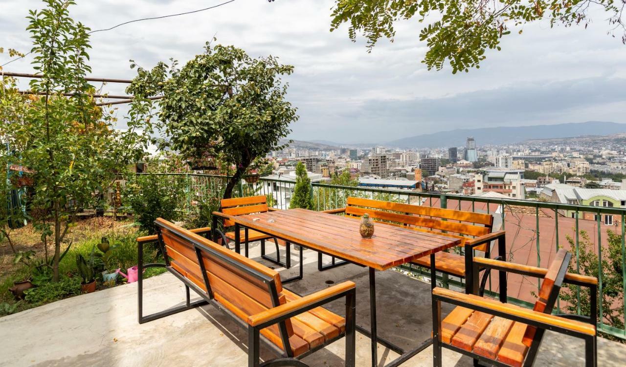 Panorama Stairway Hotel Tiflis Exterior foto