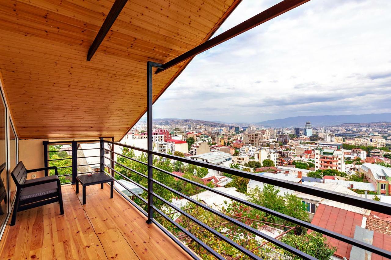 Panorama Stairway Hotel Tiflis Exterior foto
