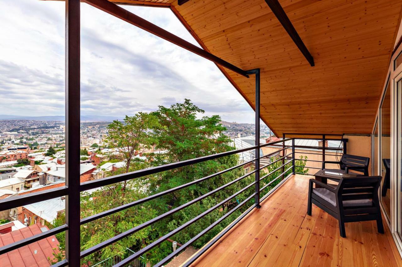 Panorama Stairway Hotel Tiflis Exterior foto
